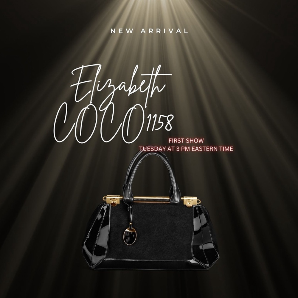 Black and Gold Handbag